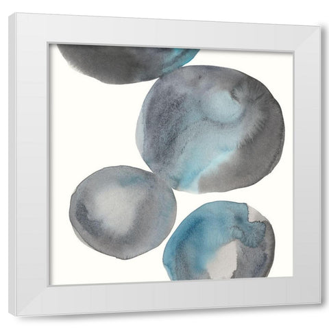 Close at Hand II White Modern Wood Framed Art Print by Stramel, Renee W.