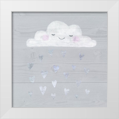 Sweet Dreams IV White Modern Wood Framed Art Print by Borges, Victoria