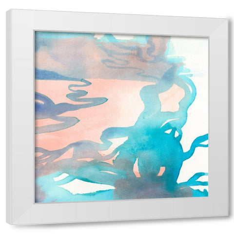 Suffusion II White Modern Wood Framed Art Print by Douglas, Jamie