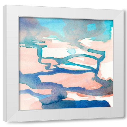 Suffusion IV White Modern Wood Framed Art Print by Douglas, Jamie