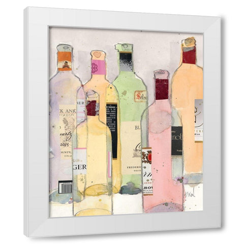 Moscato and the Others I White Modern Wood Framed Art Print by Dixon, Samuel