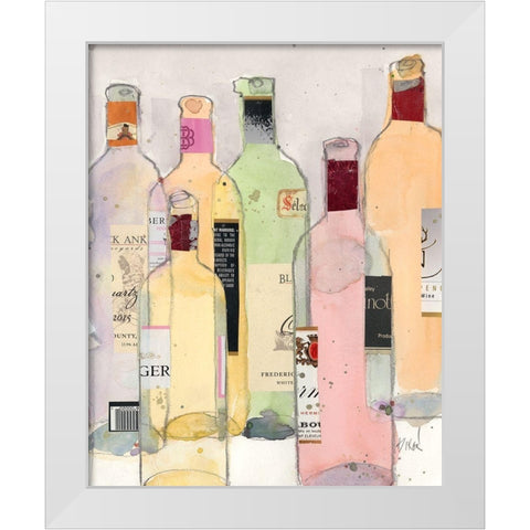 Moscato and the Others I White Modern Wood Framed Art Print by Dixon, Samuel