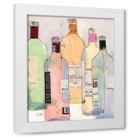Moscato and the Others II White Modern Wood Framed Art Print by Dixon, Samuel