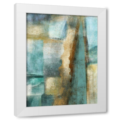 Ireland II White Modern Wood Framed Art Print by Deans, Karen