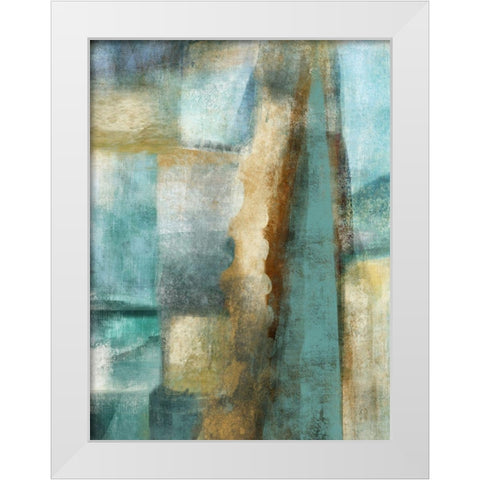 Ireland II White Modern Wood Framed Art Print by Deans, Karen