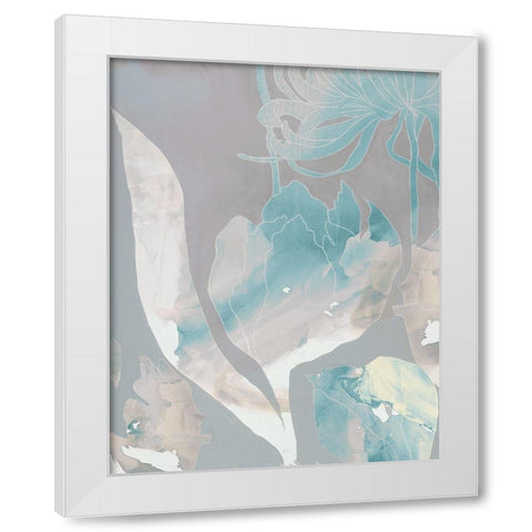 Beloved II White Modern Wood Framed Art Print by Jasper, Sisa