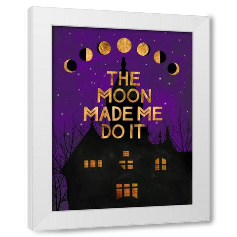 Hallows Eve I White Modern Wood Framed Art Print by Popp, Grace
