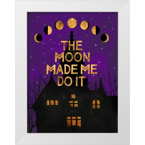 Hallows Eve I White Modern Wood Framed Art Print by Popp, Grace