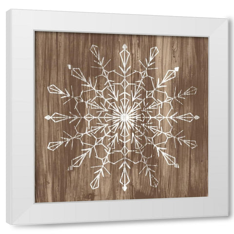 Barnwood Wonderland VI White Modern Wood Framed Art Print by Vess, June Erica