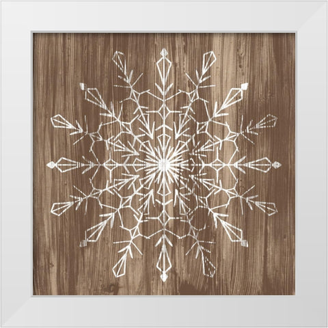 Barnwood Wonderland VI White Modern Wood Framed Art Print by Vess, June Erica