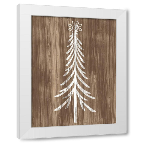 Barnwood Wonderland IX White Modern Wood Framed Art Print by Vess, June Erica