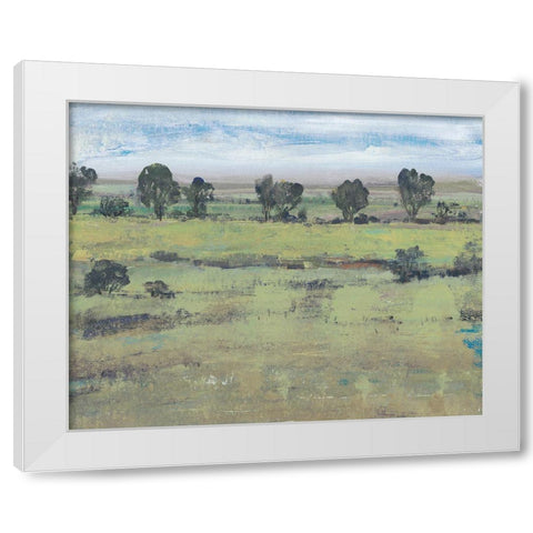 Horizon Time I White Modern Wood Framed Art Print by OToole, Tim