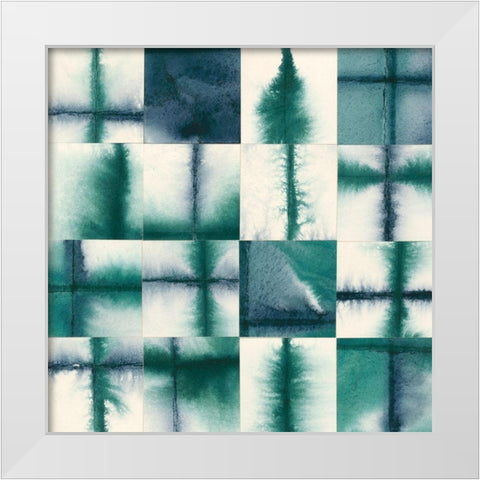 Evanesce II White Modern Wood Framed Art Print by Lam, Vanna