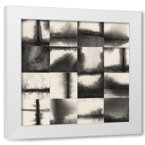 Evanesce III White Modern Wood Framed Art Print by Lam, Vanna