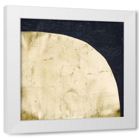 Shape Shifter II White Modern Wood Framed Art Print by Stramel, Renee W.