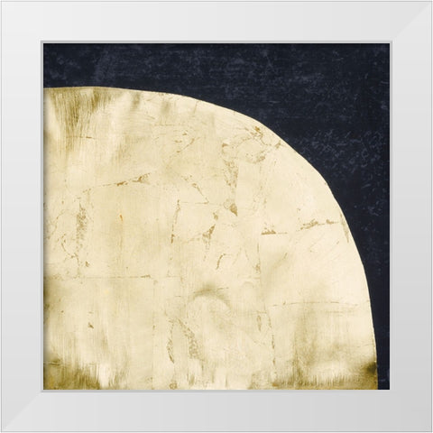 Shape Shifter II White Modern Wood Framed Art Print by Stramel, Renee W.