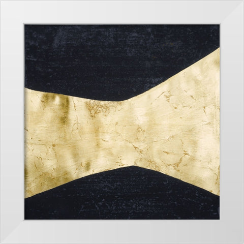 Shape Shifter VI White Modern Wood Framed Art Print by Stramel, Renee W.