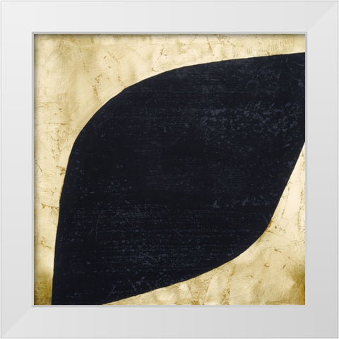 Shape Shifter VII White Modern Wood Framed Art Print by Stramel, Renee W.