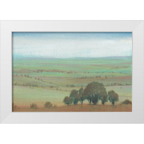 Beautiful Day I White Modern Wood Framed Art Print by OToole, Tim