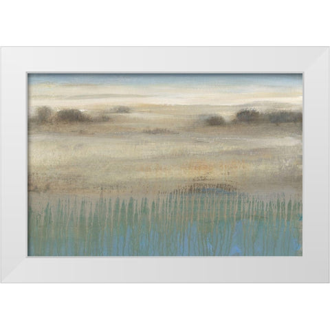 Destination II White Modern Wood Framed Art Print by OToole, Tim