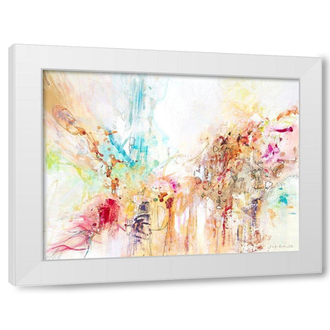 White Series III White Modern Wood Framed Art Print by Gardner, Jennifer