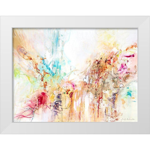 White Series III White Modern Wood Framed Art Print by Gardner, Jennifer