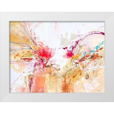 White Series VI White Modern Wood Framed Art Print by Gardner, Jennifer