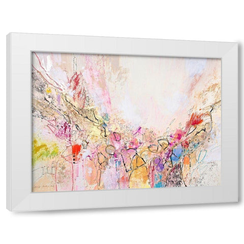 White Series XII White Modern Wood Framed Art Print by Gardner, Jennifer
