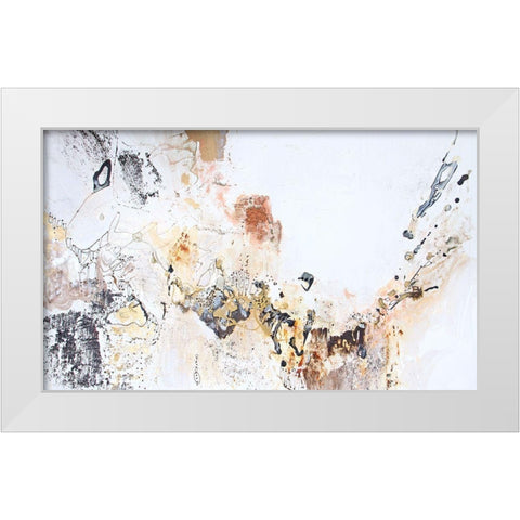 Black and White Series I White Modern Wood Framed Art Print by Gardner, Jennifer