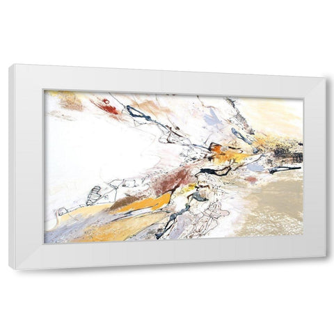 Black and White Series II White Modern Wood Framed Art Print by Gardner, Jennifer