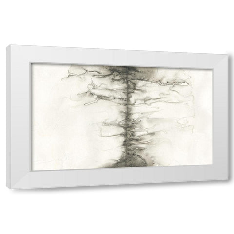 Infused Memory I White Modern Wood Framed Art Print by Stramel, Renee W.