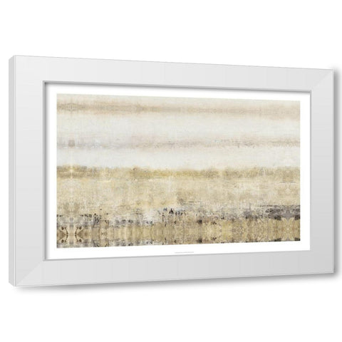 Subtle Meadow I White Modern Wood Framed Art Print by OToole, Tim