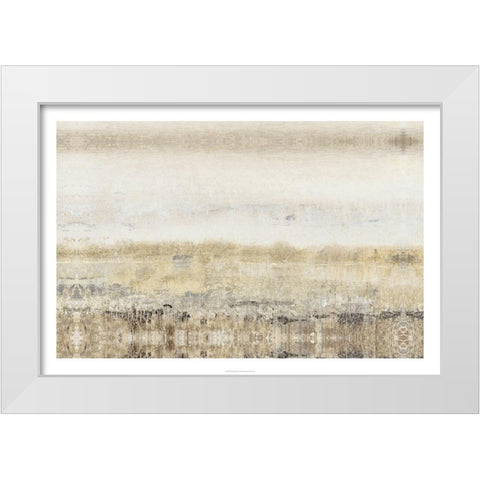 Subtle Meadow II White Modern Wood Framed Art Print by OToole, Tim