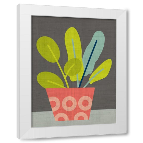 Clay Pot III White Modern Wood Framed Art Print by Zarris, Chariklia