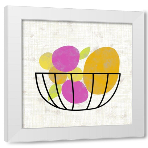 Fruitilicious III White Modern Wood Framed Art Print by Zarris, Chariklia