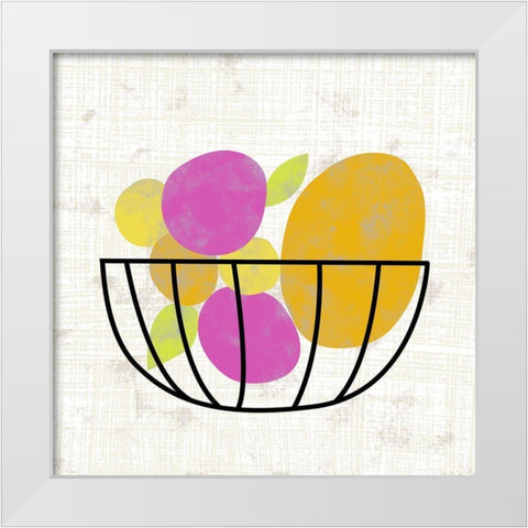 Fruitilicious III White Modern Wood Framed Art Print by Zarris, Chariklia