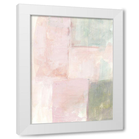 Morning Meditation II White Modern Wood Framed Art Print by Borges, Victoria