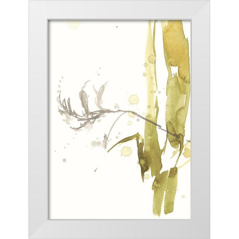 Under Sea Forest VII White Modern Wood Framed Art Print by Goldberger, Jennifer
