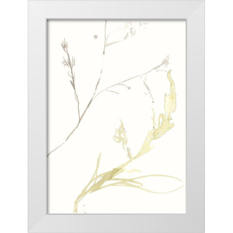 Under Sea Forest IX White Modern Wood Framed Art Print by Goldberger, Jennifer