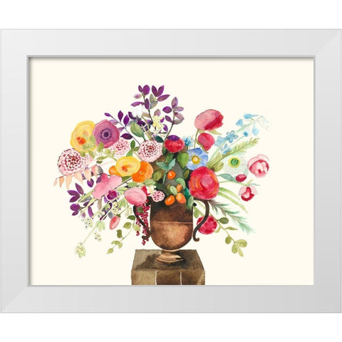 Sunny Disposition II White Modern Wood Framed Art Print by Ludwig, Alicia