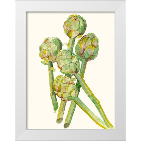 Early Harvest I White Modern Wood Framed Art Print by Ludwig, Alicia