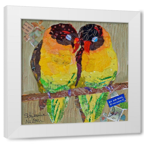 Dear One I White Modern Wood Framed Art Print by St. Hilaire, Elizabeth