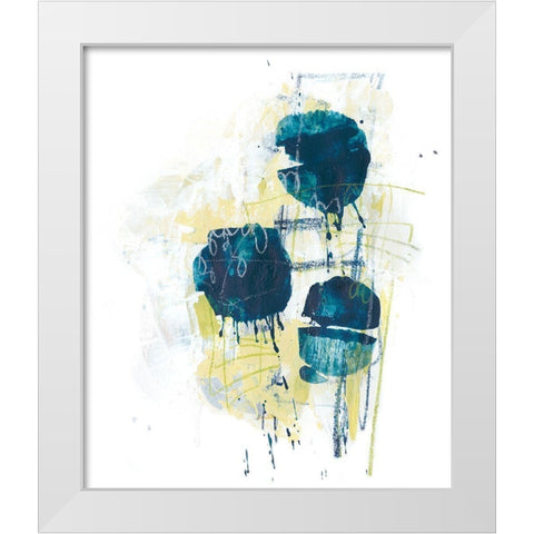 Orbital Array II White Modern Wood Framed Art Print by Vess, June Erica