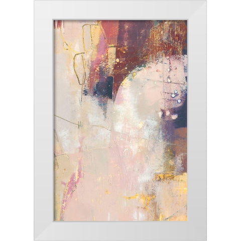 Quirk I White Modern Wood Framed Art Print by Jachimiec, Sue