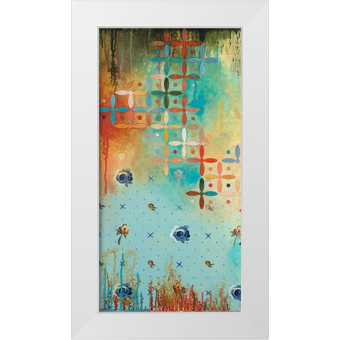 Aspirational I White Modern Wood Framed Art Print by Robinson, Heather