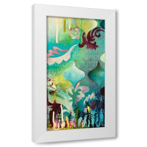 Ambrosial I White Modern Wood Framed Art Print by Robinson, Heather