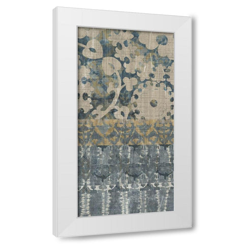 Cloth Collector II White Modern Wood Framed Art Print by Zarris, Chariklia