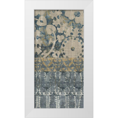 Cloth Collector II White Modern Wood Framed Art Print by Zarris, Chariklia