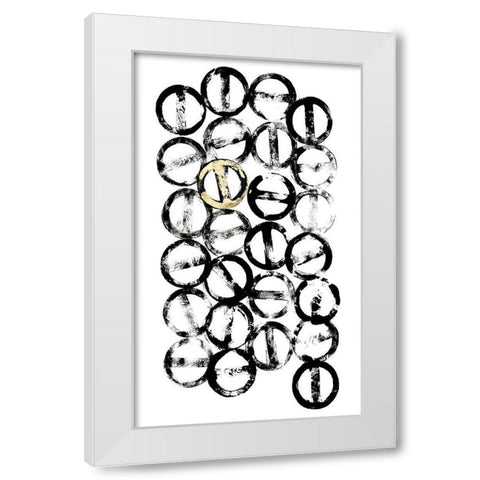 Turn Keys I White Modern Wood Framed Art Print by Guthrie, Jenna