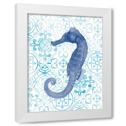 Marine Morocco I White Modern Wood Framed Art Print by Popp, Grace